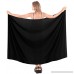 LA LEELA Sarong Bathing Suit Pareo Wrap Bikini Cover ups Womens Skirt Swimsuit Swimwear Black p163 B07P2MBWK9